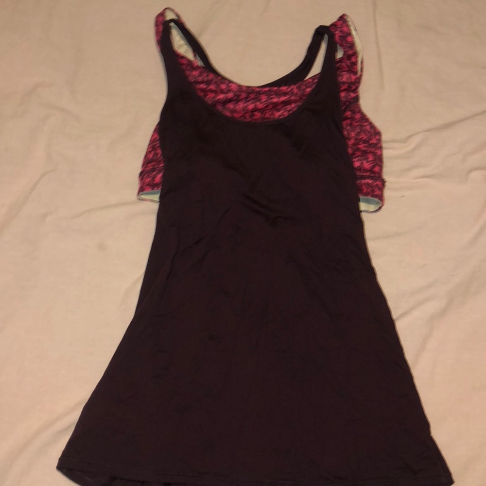 LULU built in bra tank